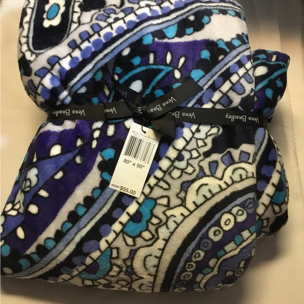 NWT Ver Bradley Throw blanket